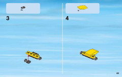 LEGO 60092 instructions page 43 – build guide