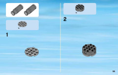 LEGO 60092 instructions page 55 – build guide