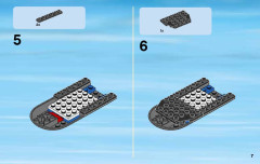 LEGO 60092 instructions page 7 – build guide