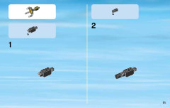 LEGO 60092 instructions page 71 – build guide