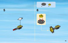 LEGO 60092 instructions page 73 – build guide