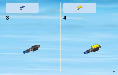 LEGO 60092 instructions page 77 – build guide