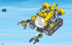 LEGO 60092 instructions page 80 – build guide