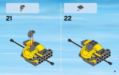 LEGO 60093 instructions page 21 – build guide
