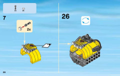 LEGO 60093 instructions page 28 – build guide