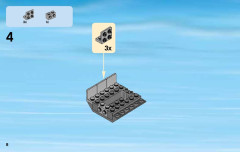 LEGO 60093 instructions page 8 – build guide