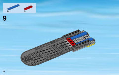 LEGO 60093 instructions page 10 – build guide