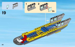 LEGO 60093 instructions page 20 – build guide