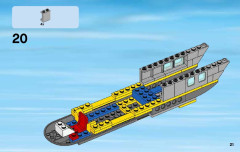 LEGO 60093 instructions page 21 – build guide