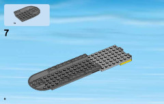 LEGO 60093 instructions page 8 – build guide