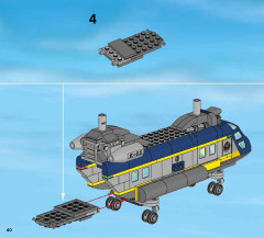 LEGO 60093 instructions page 40 – build guide