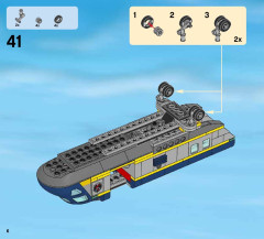 LEGO 60093 instructions page 6 – build guide