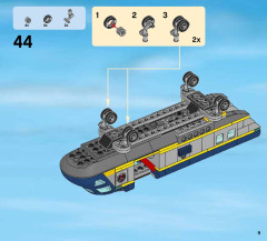LEGO 60093 instructions page 9 – build guide
