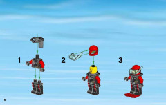 LEGO 60095 instructions page 6 – build guide