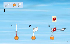 LEGO 60095 instructions page 9 – build guide