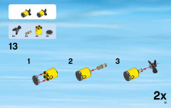 LEGO 60095 instructions page 11 – build guide