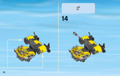 LEGO 60095 instructions page 12 – build guide