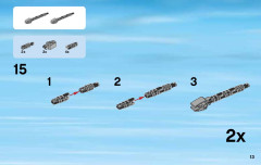 LEGO 60095 instructions page 13 – build guide