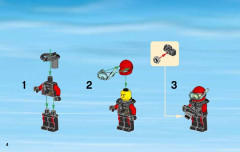 LEGO 60095 instructions page 4 – build guide