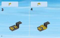 LEGO 60095 instructions page 6 – build guide