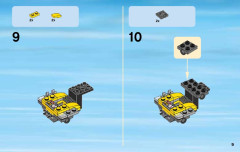 LEGO 60095 instructions page 9 – build guide