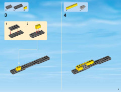 LEGO 60096 instructions page 9 – build guide