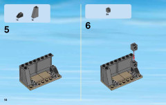 LEGO 60096 instructions page 10 – build guide