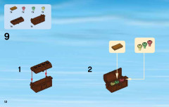 LEGO 60096 instructions page 12 – build guide