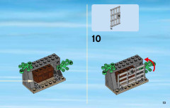LEGO 60096 instructions page 13 – build guide