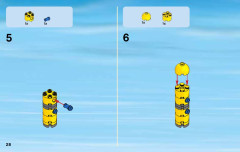 LEGO 60096 instructions page 28 – build guide