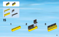 LEGO 60096 instructions page 43 – build guide