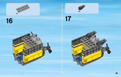 LEGO 60096 instructions page 45 – build guide