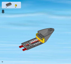 LEGO 60096 instructions page 10 – build guide