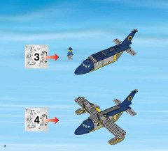 LEGO 60096 instructions page 2 – build guide