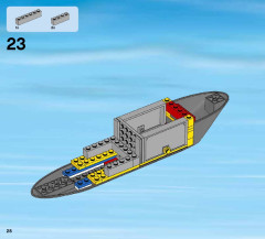 LEGO 60096 instructions page 28 – build guide