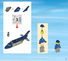 LEGO 60096 instructions page 3 – build guide