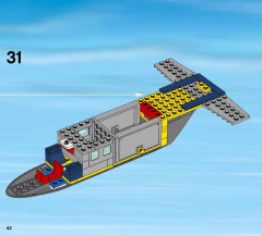 LEGO 60096 instructions page 42 – build guide