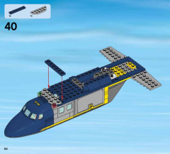 LEGO 60096 instructions page 54 – build guide
