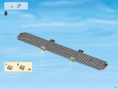 LEGO 60096 instructions page 9 – build guide