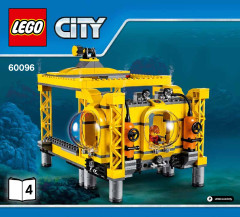 LEGO 60096 instructions page 1 – build guide