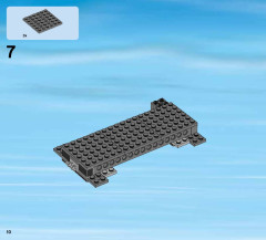 LEGO 60096 instructions page 10 – build guide