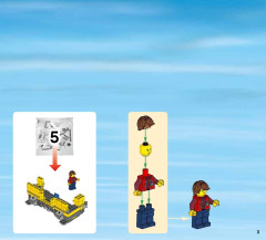 LEGO 60096 instructions page 3 – build guide