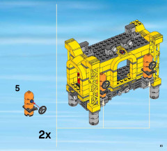 LEGO 60096 instructions page 61 – build guide