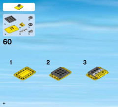 LEGO 60096 instructions page 64 – build guide