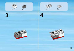 LEGO 60097 instructions page 13 – build guide