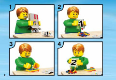 LEGO 60097 instructions page 2 – build guide