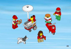 LEGO 60097 instructions page 23 – build guide