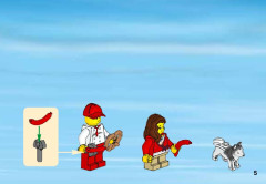 LEGO 60097 instructions page 5 – build guide