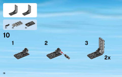 LEGO 60097 instructions page 10 – build guide