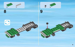 LEGO 60097 instructions page 9 – build guide